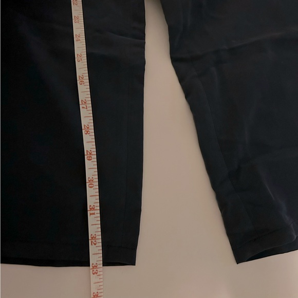 NWT J Jill navy blue cropped modal blend pants capris size M office coastal - Picture 10 of 14